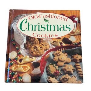 Old Fashioned Christmas Cookies Cookbook Book Vintage Holidays